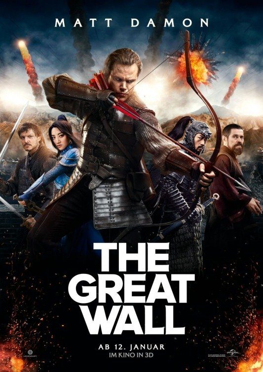 the great wall movie times