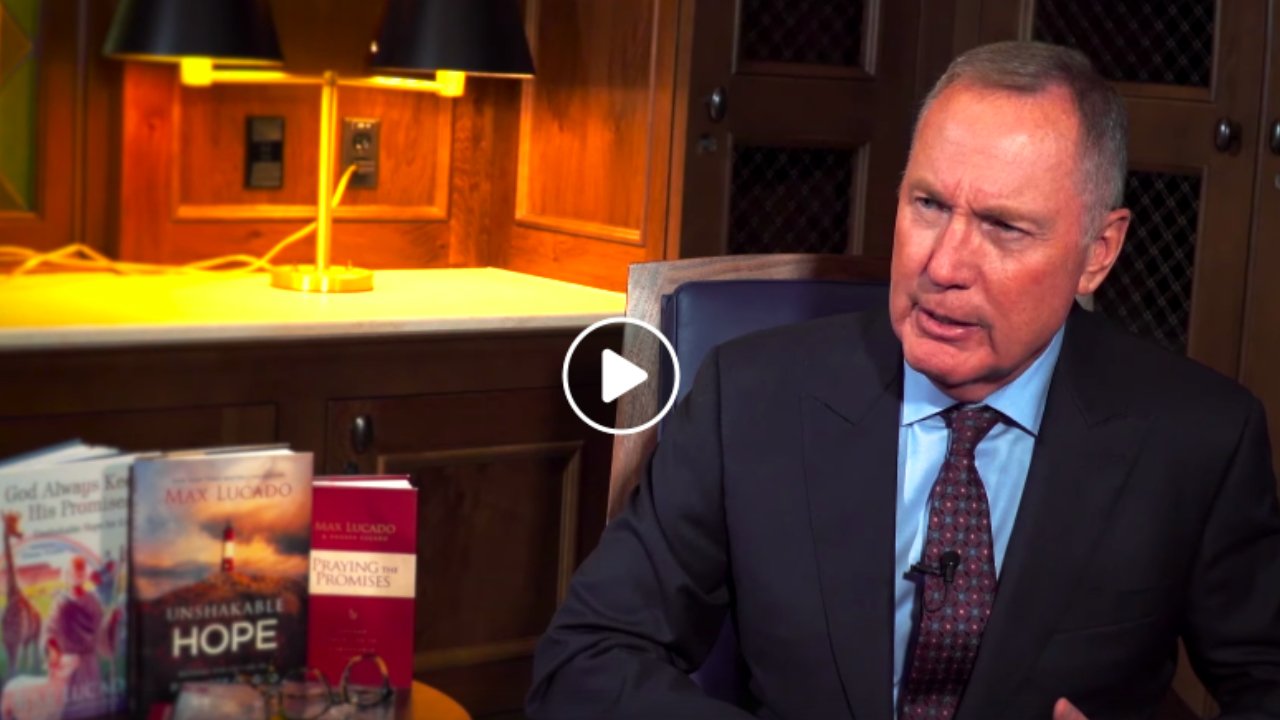 Famous Pastor Max Lucado Shares His Favorite Biblical Promise