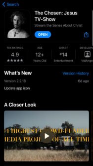 app the chosen para tv